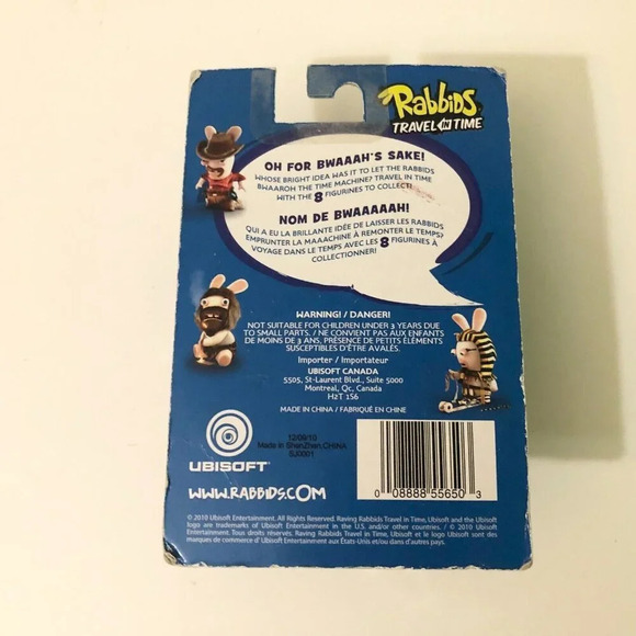 2010 Ubisoft  Rabbids Travel In Time Medieval Girl Damsel 2.5 Inch Figure - Picture 15 of 16